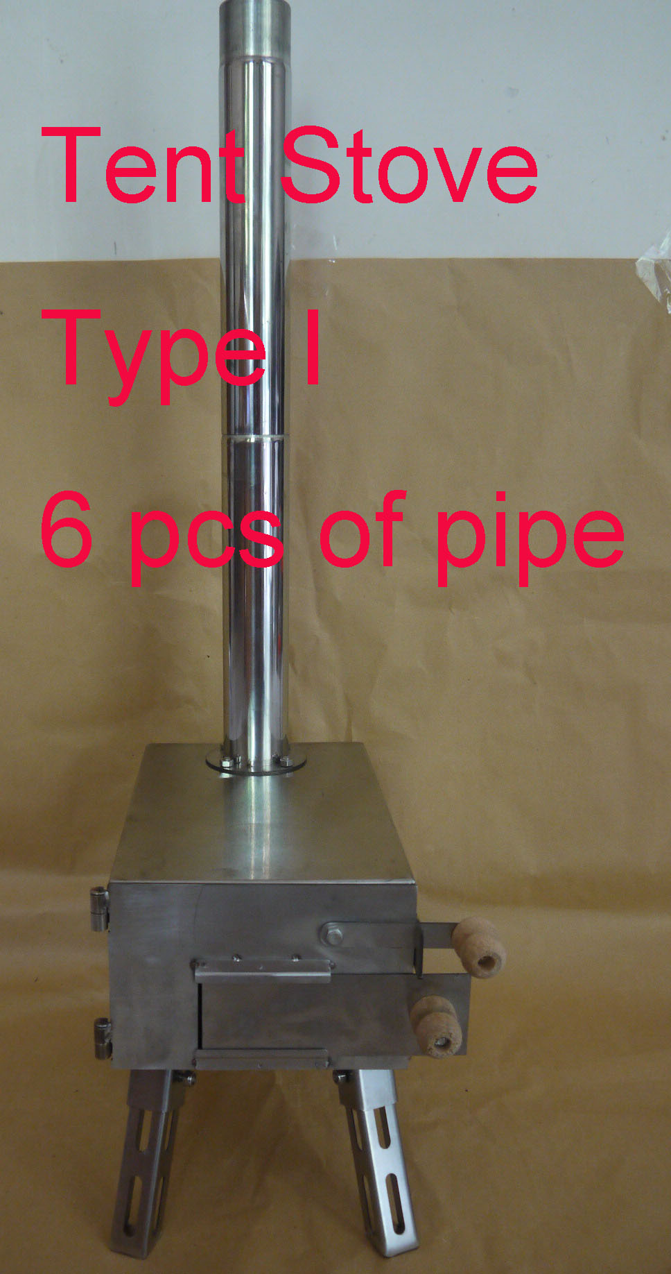 Portable or Military Wood Stove, Cooker, Heater, Oven for Tent,Camping